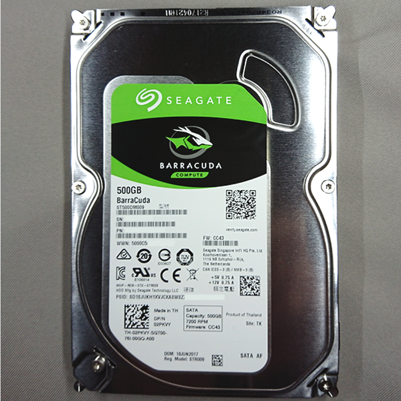 Seagate 3.5インチ 内蔵用ハードディスク バルク品 500GB | タテムラ・オンライン・ショップ